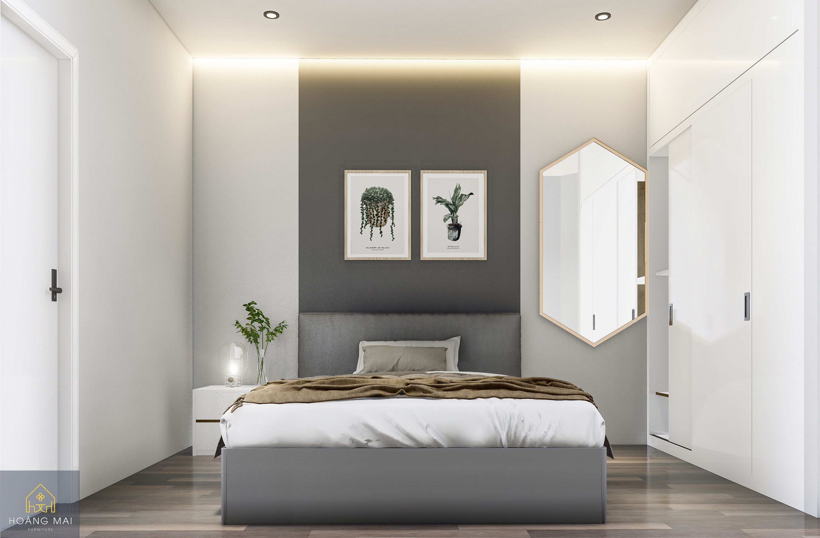 Thiết kế nội thất phòng ngủ hiện đại theo xu hướng 2023